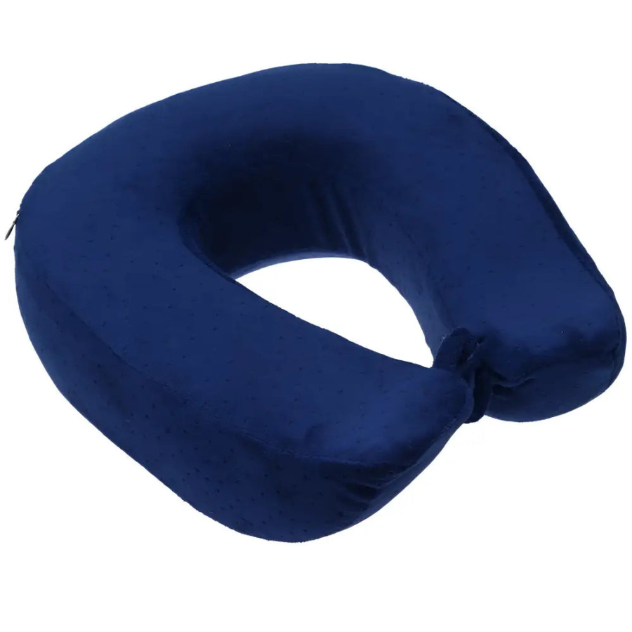 Cuscino da viaggio ergonomico a forma di U per il collo