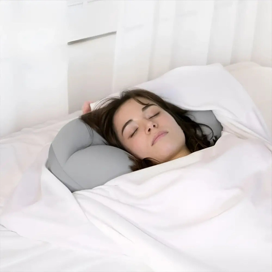 Cuscino Posizionante con Microsfere per il Collo