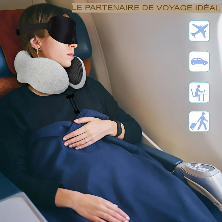 Cuscino da Viaggio in Memory Foam