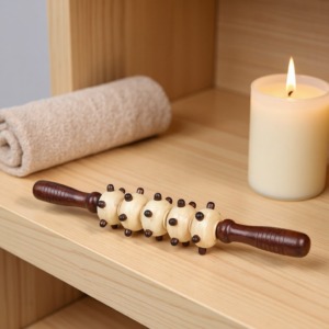 Legno massaggiante per la schiena, perfetto per un angolo relax in stile spa.
