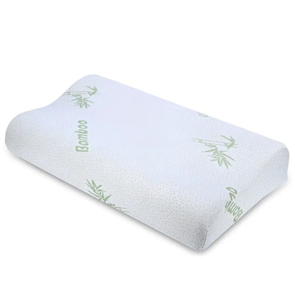 Cuscino in memory foam con fodera in bambù