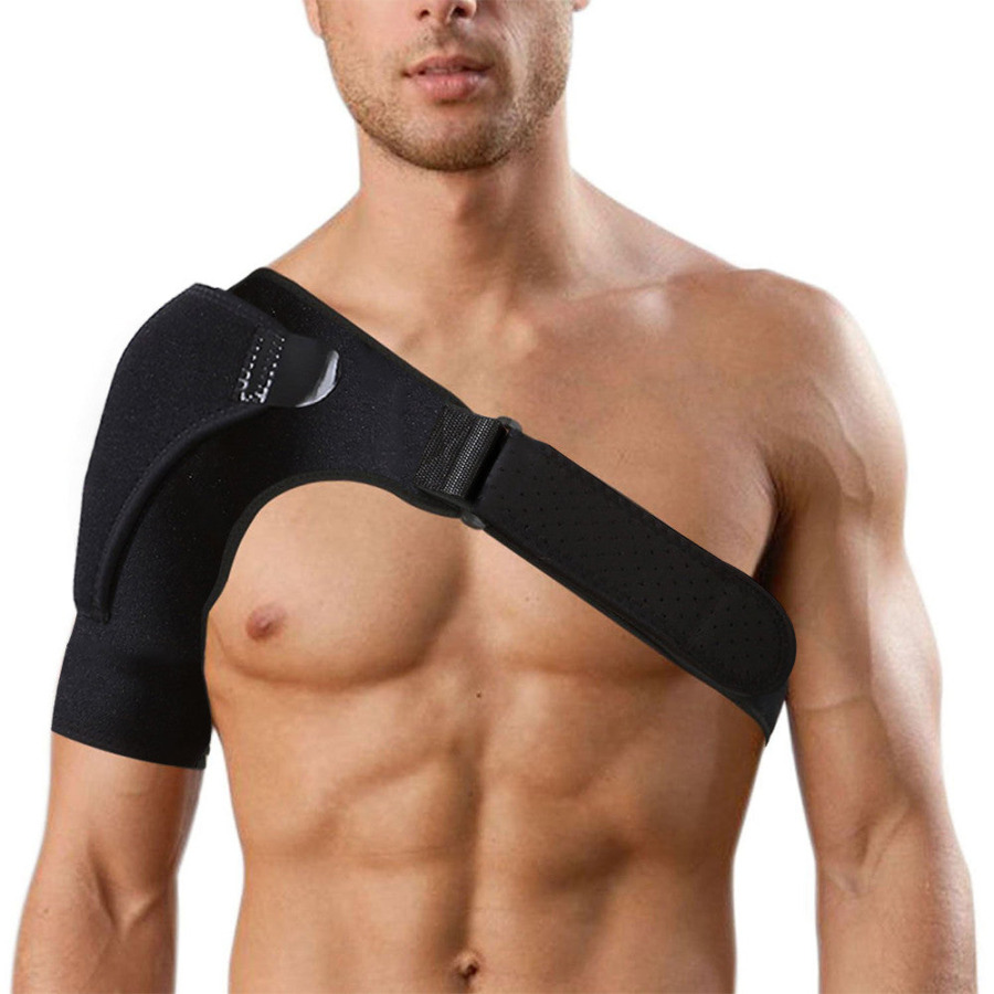 Supporto per spalla con tasca per inserto in gel