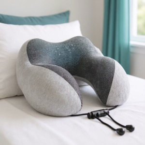Cuscino da viaggio in memory foam per il letto Cuscino da viaggio in memory foam per il letto