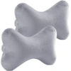 Grigio cuscino da viaggio in memory foam