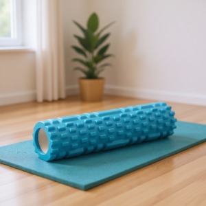 Sportowy Wałek Masażny na macie do jogi Rotolo Massaggiante Sportivo per tappetino yoga