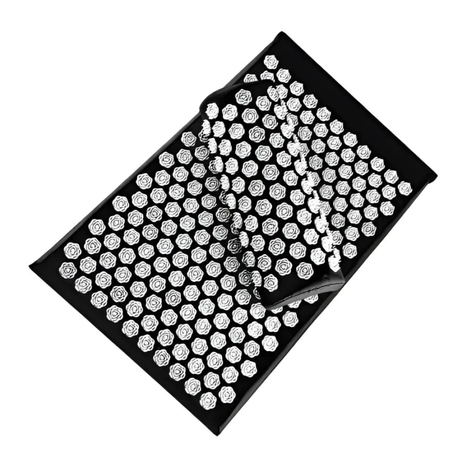 Tapis d'Acupression Fleur de Lotus Anti Douleurs → Mata Akupresurowa Kwiat Lotosu Wspierająca Ulgę Materassino Agopressione Fiore di Loto per un Sollievo di Supporto