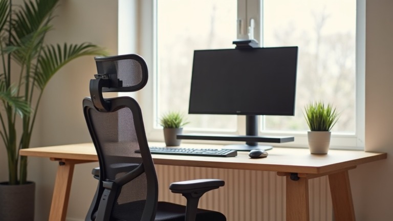 Jak siedzieฤ przy biurku? Ergonomia stanowiska krok po kroku.
