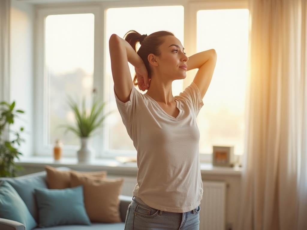 Esercizi di stretching per il collo rigido al mattino
