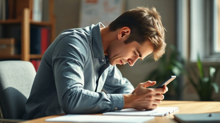 Tech neck: come lo smartphone influisce sul tuo collo e cosa fare